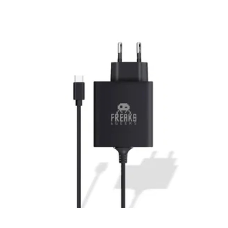FREAKS AND GEEKS AC adapter for Nintendo Switch 2 - 30W - Black EUROPE